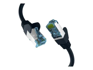 EFB Netzwerkkabel CAT6a S/FTP 5m schwarz