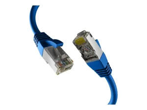 EFB Netzwerkkabel CAT8.1 S/FTP 7,5m blau