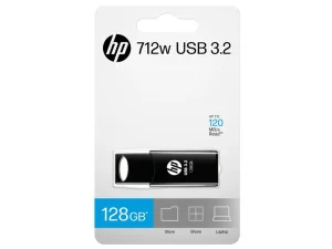 HP 128GB 712w Black USB 3.2 Flash Drive