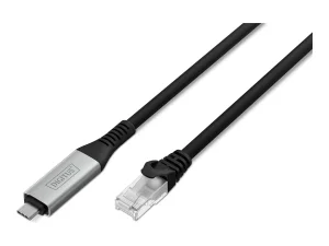 DIGITUS USB-C - RJ45 CAT 6A S/FTP Kabel
