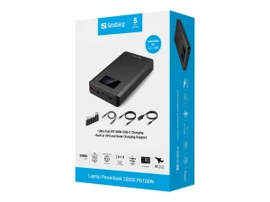 SANDBERG Laptop Powerbank 20000 PD100W