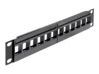 DELOCK 10  Patchpanel 12 Port Keystone