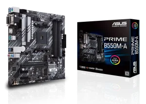 ASUS PRIME B550M-A AM4 B550/HDMI-DVI-VGA/M.2/µATX