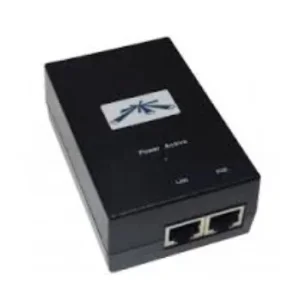Ubiquiti PoE Adapter/Injector POE-48-24W-G 48VDC 24W Gigabit Helps Protect Against ESD Events