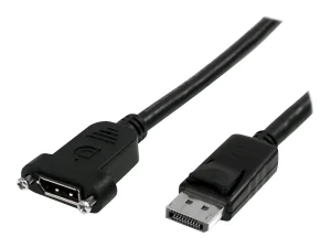 STARTECH DisplayPort Panel Mount Cable