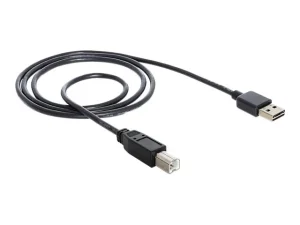 DELOCK Kabel EASY USB 2.0-A > B St/St 2m