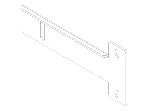 APC Easy BRKT POST BTM 3-4FT inside one
