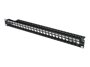 DIGITUS Patch Panel Keystone 24Port