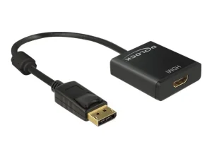 DELOCK Adapterkabel DP 1.2 Stecker HDMI