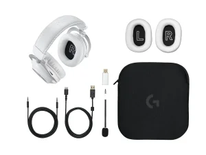 LOGI PRO X 2 LIGHTSPEED Wl Headset WHITE