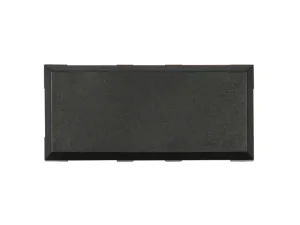 ALLNET Brick’R’knowledge Kunststoffschale 2x1 schwarz oben und unten 10ér Pack