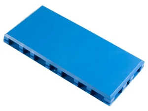 ALLNET Brick’R’knowledge Kunststoffschale 4x2 blau oben und unten