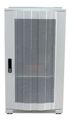 ALLNET 19" Schrank, 42HE, B600/T1200mm, perforierte Blechtüren, Lichtgrau, SNB-Serie,