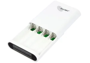 ALLNET Powerbank 18650 3,7V 3er-Gehäuse " weiß" ALL-PB104