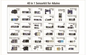 ALLNET 4duino Sensor Kit 40 in 1 SET