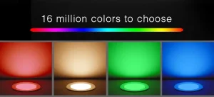 Synergy 21 LED Panel Rund 6W RGB-WW (RGB-CCT) mit Funk und WLAN *Milight/Miboxer*