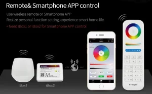 Synergy 21 LED Garten Lampe 9W RGB-WW mit Funk und WLAN IP65 24V *Milight/Miboxer*