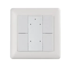 Synergy 21 LED Serie EOS 08 KNX Wandtaster 4-fach