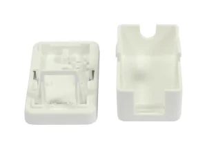 Keystone, Modulträger, AP Dosen für 1xTP-Modul, Reinweiss, Synergy 21,