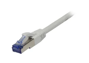 Patchkabel RJ45, CAT6A 500Mhz, 1.5m, weiss, S-STP(S/FTP), Komponent getestet(GHMT certified), AWG26, Synergy 21