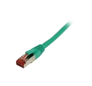 Patchkabel RJ45, CAT6 250Mhz, 10m grün, S-STP(S/FTP), TPE/LSZH(Superflex), Synergy 21,