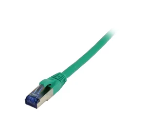Patchkabel RJ45, CAT6A 500Mhz, 7.5m, grün, S-STP(S/FTP), TPE/LSZH(Superflex), AWG26, Synergy 21