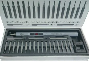 Synergy 21 Tools - elektrischer AKKU Schrauber Mini Schraubenzieher