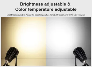 Synergy 21 LED Garten Lampe 6W RGB-WW Set mit 3 Stück IP65 DC24V *Milight/Miboxer*