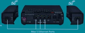 Sierra Wireless XR90 5G Single High-Performance Router mit Wi-Fi 6 4x4 MIMO