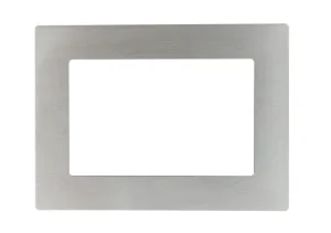 ALLNET Touch Display Tablet 10 Zoll zbh. Blende für Einbaurahmen, silber breit