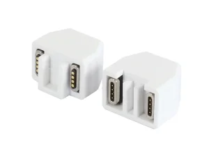 TP-TP Kupplung, CAT6A, Buchse,1:1 ,8-pol., RJ45, magnetische Sicherungskupplung 50er Bulk Set, Abwurfbuchse, PoE fähig, bis zu 10GBit - ALL-RJ45-Magnet-50erBulk