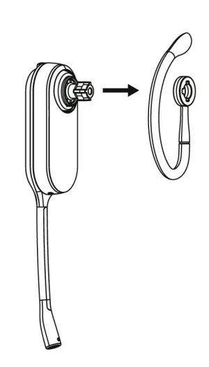 Yealink Dect Accessory - EarHook for WH63/67