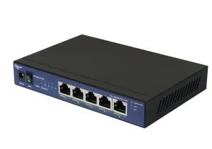 ALLNET Switch unmanaged 5 Port 2.5GBit • 5x PoE • 1x LAN • Lüfterlos • " ALL-SG8005P-2.5G"