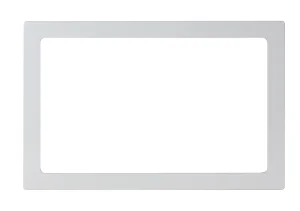 ALLNET Touch Display Tablet 15 Zoll zbh. Blende für Einbaurahmen, weiß schmal