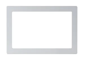 ALLNET Touch Display Tablet 12 Zoll zbh. Blende für Einbaurahmen, weiß schmal