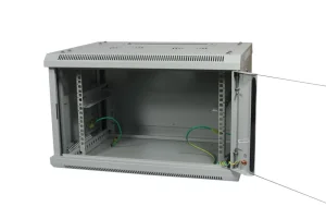 ALLNET 19" Wandgehäuse, 6HE, 1-teilig, T450mm, Lichtgrau, zerlegt(Flat Pack), SMA-Serie,