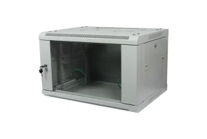 ALLNET 19" Wandgehäuse, 12HE, 1-teilig, T450mm, Lichtgrau, zerlegt(Flat Pack), SMA-Serie,