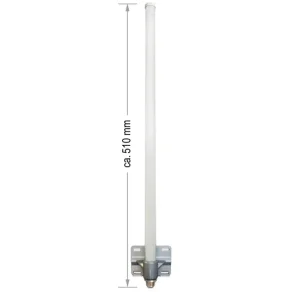 ALLNET Antenne 2,4 GHz 8dBi Omni outdoor N-Type-Female " ANT-24-1T1R-OMNI-8dbi"