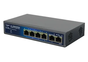 ALLNET Switch smart managed 6 Port Gigabit 95W / 4x PoE / 1x Gigabit / 1x PoE 90W BT In / " ALL-SG8206PDM"