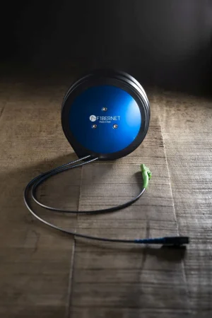 NetPeppers LWL Glasfaser, FUTURA Vorlauffaser MULTIMODE OM2 Länge 150m