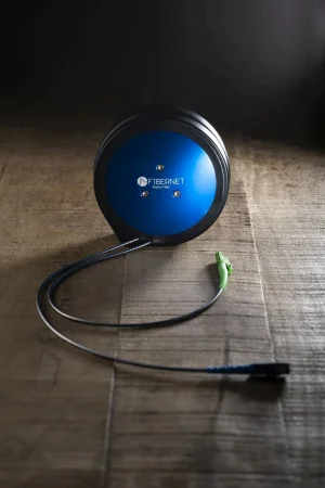 NetPeppers LWL Glasfaser, FUTURA Vorlauffaser MULTIMODE OM4 Länge 300m