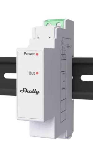 Shelly · Hutschiene Zubehör · " Pro 3EM Switch Add-on" · Relais · max. 2A · nur für Pro 3EM 120A
