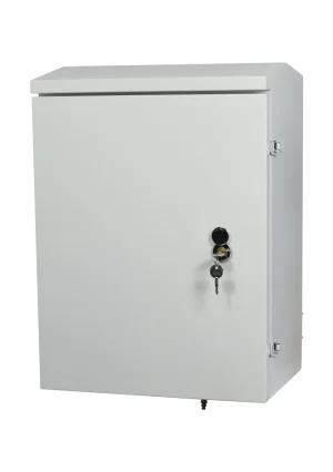 ALLNET DIN-RAIL Wandgehäuse/Outdoor PoE Smart-Managed Switch T220mm, Lichtgrau, IP66, ÜS, ALL-DIN-SGI8012PM