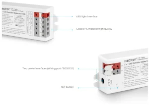 Synergy 21 LED Controller 2in1 Single colour/CCT(dual white) Zigbee3.0/2.4G *Milight/Miboxer*