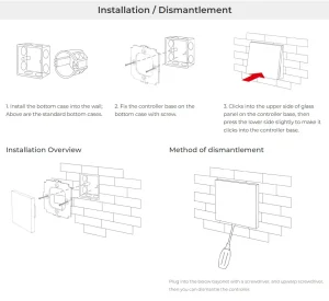 Synergy 21 LED DALI 3 in 1 Smart Panel Fernbedienung (DT8) *Milight/Miboxer*