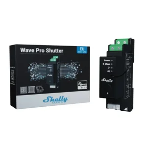 Shelly · Hutschiene · " Wave Pro Shutter" · Relais · Rollladenaktor · Z-Wave