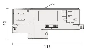 Powergear 3PH ADAPTER DALI 3, Weiß