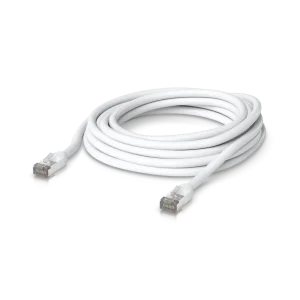 Ubiquiti UniFi Outdoor Patch Cable • CAT5e • 8m • RJ45 • 6 mm • 24 AWG • UACC-Cable-Patch-Outdoor-8M-W