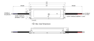 MEANWELL Netzteil - 48V 200W IP67