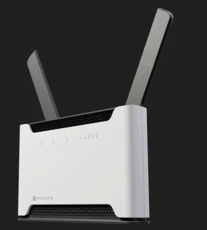 MikroTik Chateau PRO AX H53UiG-5HaxQ2HaxQ, 4x4 2.4/5 GHz, 5x Gigabit, 1x PoE-out, USB